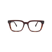 Pacifico marco óptico acetato Marrón filtro luz azul - Buhu Eyewear