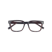 Pacifico marco óptico acetato Marrón filtro luz azul - Buhu Eyewear - en uso diario