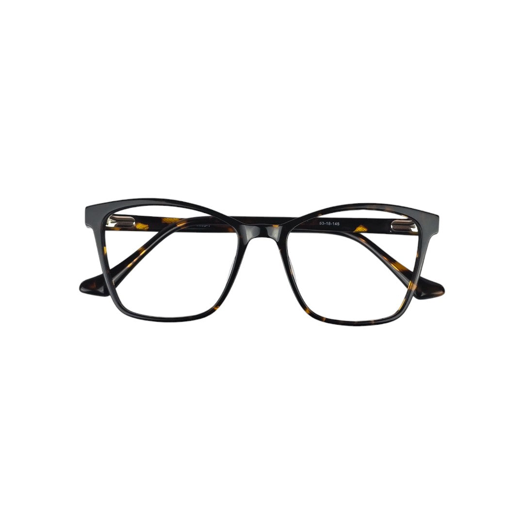 Papudo marco óptico acetato Carey filtro luz azul - Buhu Eyewear - vista lateral