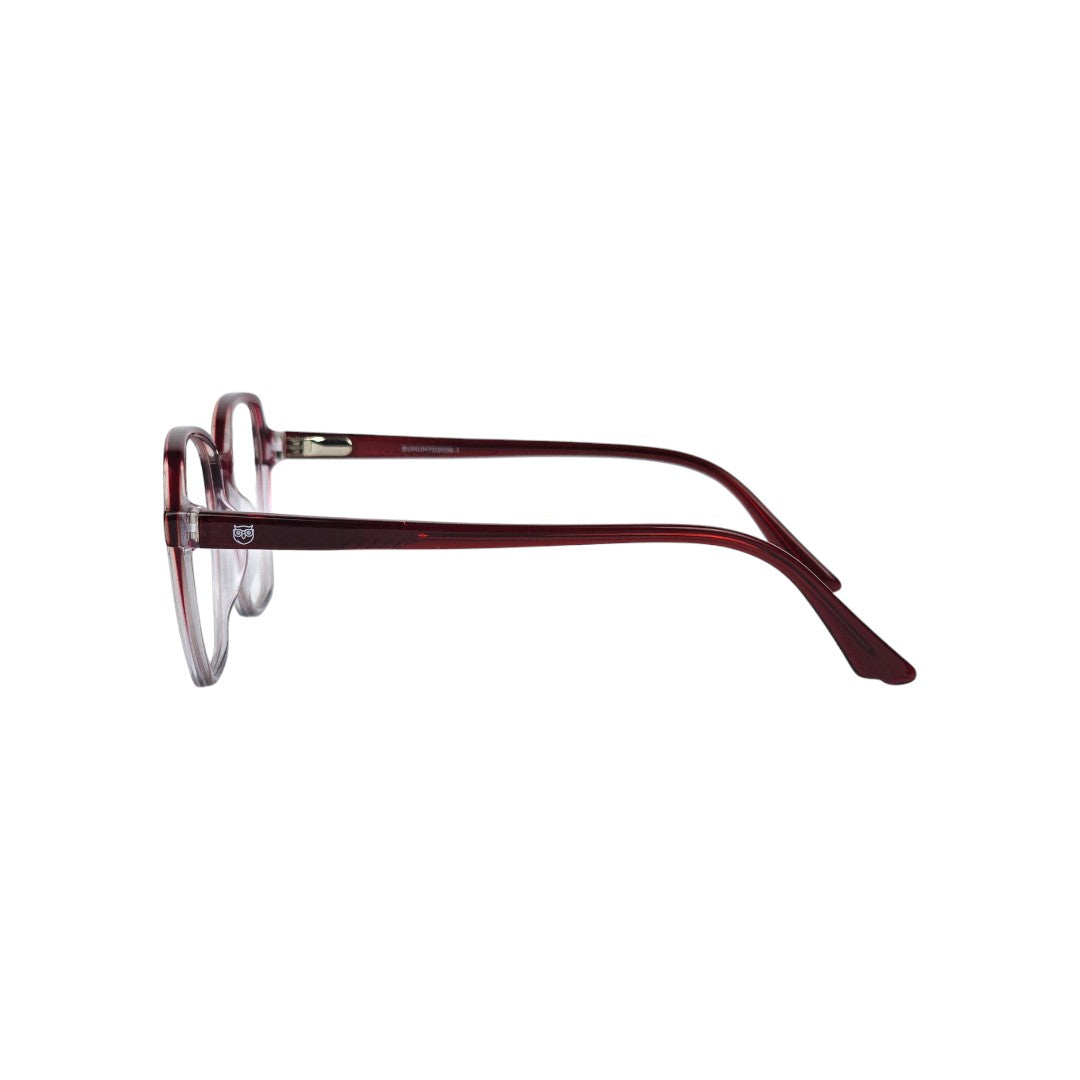 Patagonia marco óptico acetato Rojo filtro luz azul - Buhu Eyewear