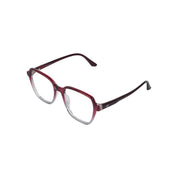 Patagonia marco óptico acetato Rojo filtro luz azul - Buhu Eyewear - vista frontal