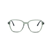 Patagonia marco óptico acetato Rojo Verde filtro luz azul - Buhu Eyewear - vista lateral