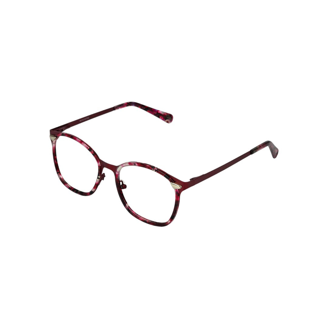Puerto Varas marco óptico acetato Púrpura filtro luz azul - Buhu Eyewear - vista lateral