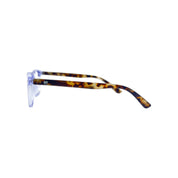 Quetzal lentes de lectura filtro luz azul Azul - Buhu Eyewear - detalle montura