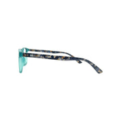 Quetzal lentes de lectura filtro luz azul Verde - Buhu Eyewear - detalle montura