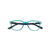 Quetzal lentes de lectura filtro luz azul Verde - Buhu Eyewear - vista frontal