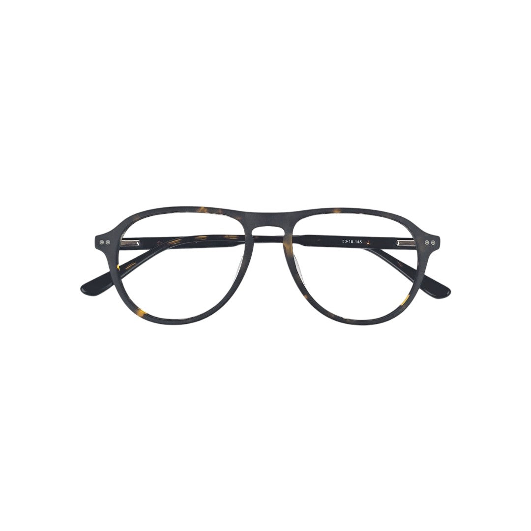 Quinteros marco óptico acetato aviador Carey filtro luz azul - Buhu Eyewear