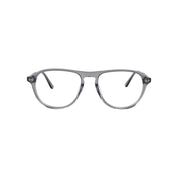 Quinteros marco óptico acetato aviador Transparente filtro luz azul - Buhu Eyewear - vista frontal