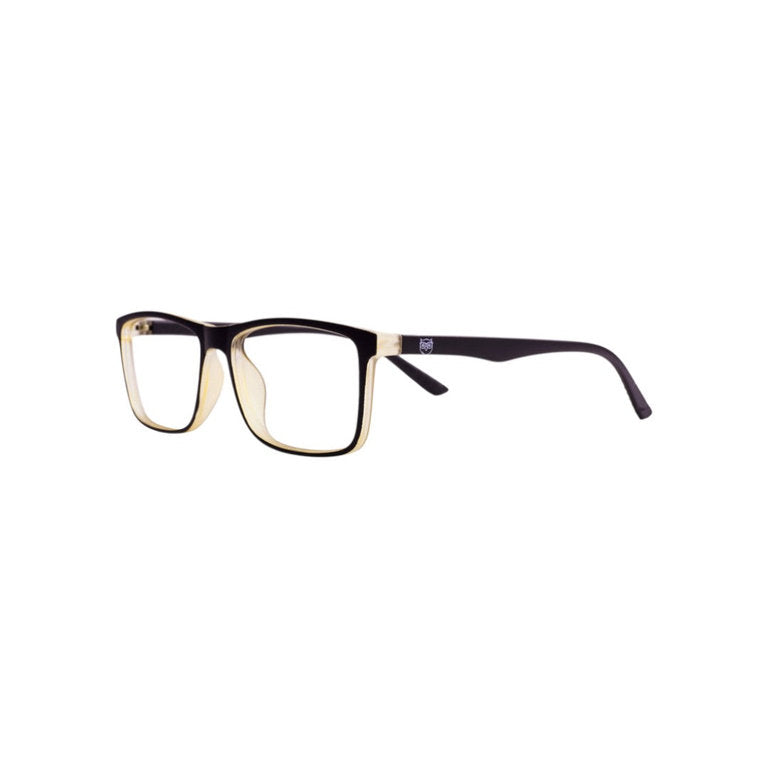 Reiner lentes de lectura filtro luz azul Amarillo - Buhu Eyewear - vista lateral
