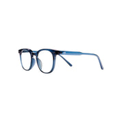 Samba lentes de lectura filtro luz azul Azul - Buhu Eyewear - vista lateral
