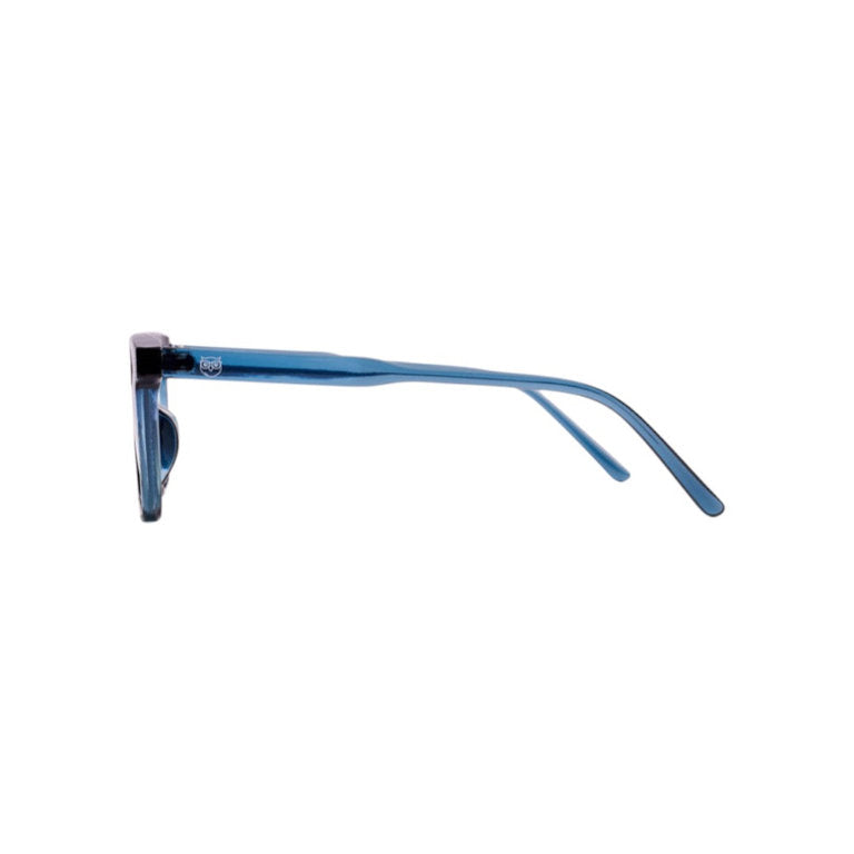 Samba lentes de lectura filtro luz azul Azul - Buhu Eyewear - detalle montura