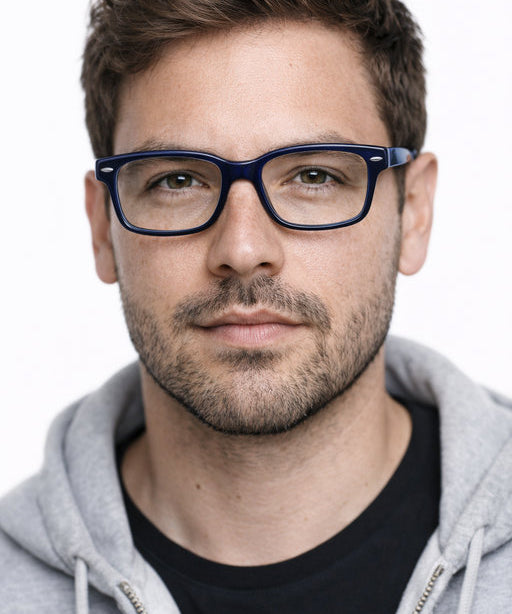 San Pedro marco óptico acetato hombre filtro luz azul - Buhu Eyewear