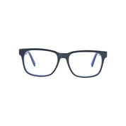 San Pedro marco óptico acetato Negro Azul filtro luz azul - Buhu Eyewear