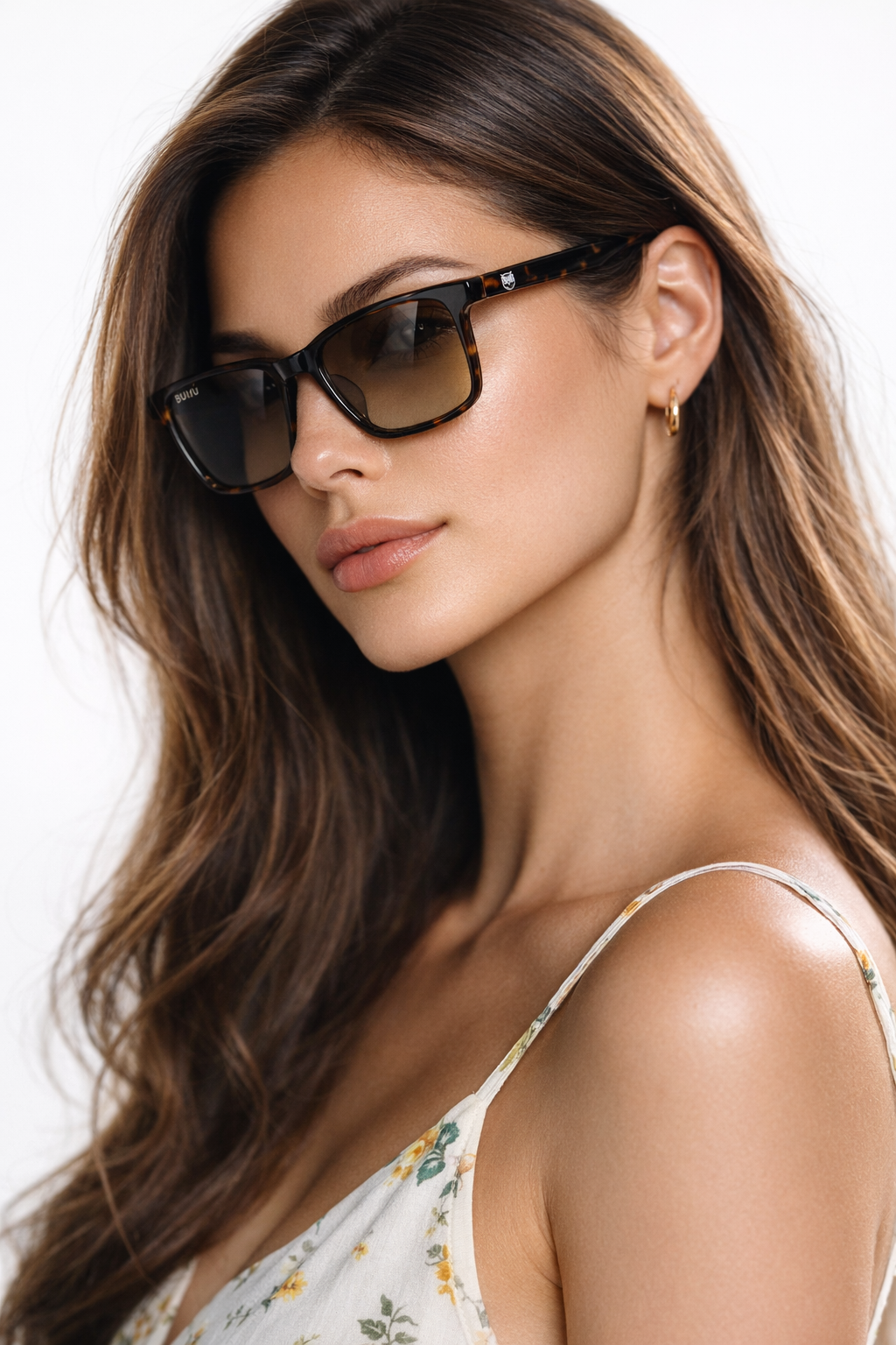 Seul lentes de sol UV400 acetato Carey - Buhu Eyewear - detalle lente