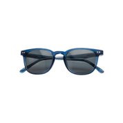 Samba lentes de sol UV400 polarizados Azul Transparente cristal Gris - Buhu Eyewear - vista lateral