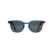 Samba lentes de sol UV400 polarizados Azul Transparente cristal Gris - Buhu Eyewear - vista frontal