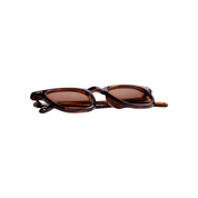 Samba lentes de sol UV400 polarizados Carey cristal Café - Buhu Eyewear - vista frontal