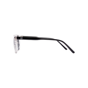 Samba lentes de sol UV400 polarizados Negro Transparente cristal Gris - Buhu Eyewear - vista frontal