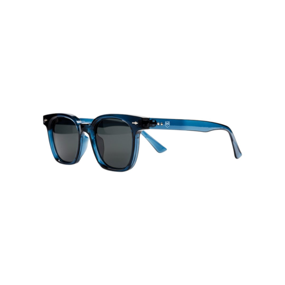 Toti lentes de sol UV400 polarizados Azul cristal Gris - Buhu Eyewear - detalle montura