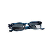 Toti lentes de sol UV400 polarizados Azul cristal Gris - Buhu Eyewear - vista frontal