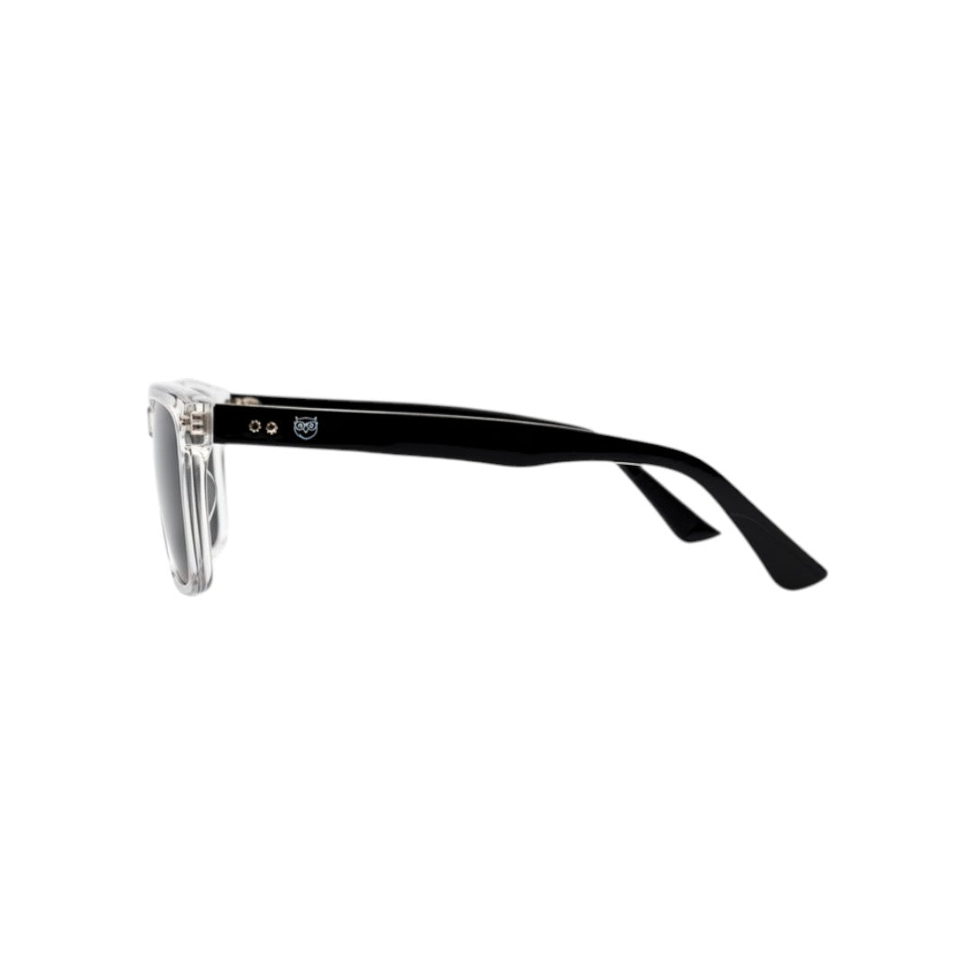 Toti lentes de sol UV400 polarizados Negro Transparente cristal Gris - Buhu Eyewear