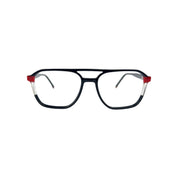Stark marco óptico acetato Negro filtro luz azul - Buhu Eyewear