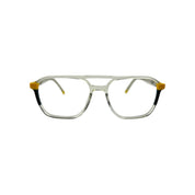 Stark marco óptico acetato Transparente filtro luz azul - Buhu Eyewear - vista frontal