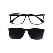 Tongoy Clip marco óptico acetato Carey clip-on sol - Buhu Eyewear