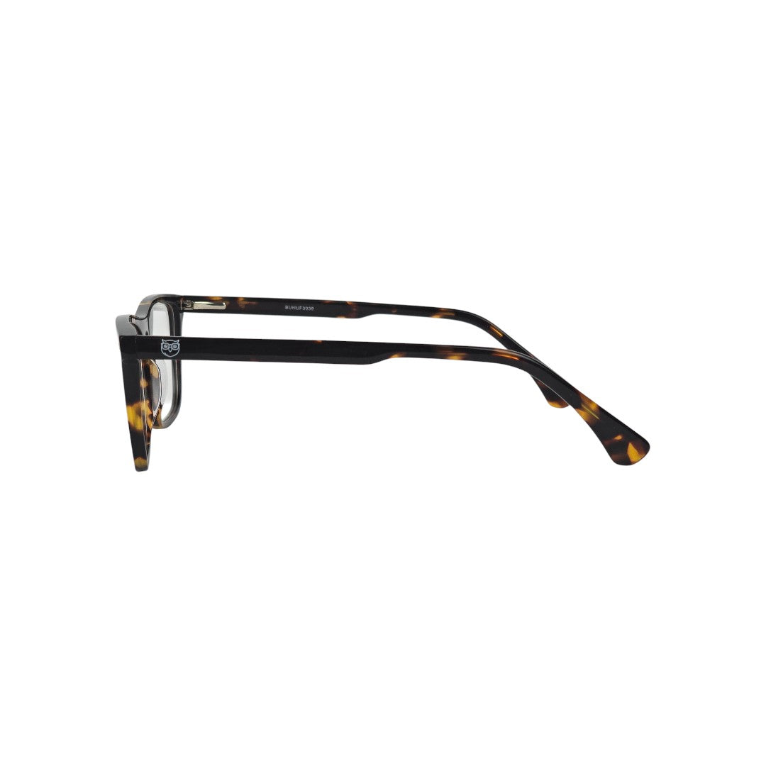 Tongoy Clip marco óptico acetato Carey clip-on sol - Buhu Eyewear - en uso diario