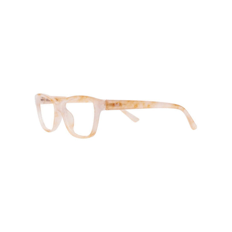 Vicky lentes de lectura filtro luz azul Amarillo - Buhu Eyewear - vista lateral