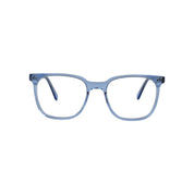 Vicuña Clip marco óptico acetato Azul clip-on sol - Buhu Eyewear - en uso diario