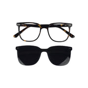 Vicuña Clip marco óptico acetato Carey clip-on sol - Buhu Eyewear