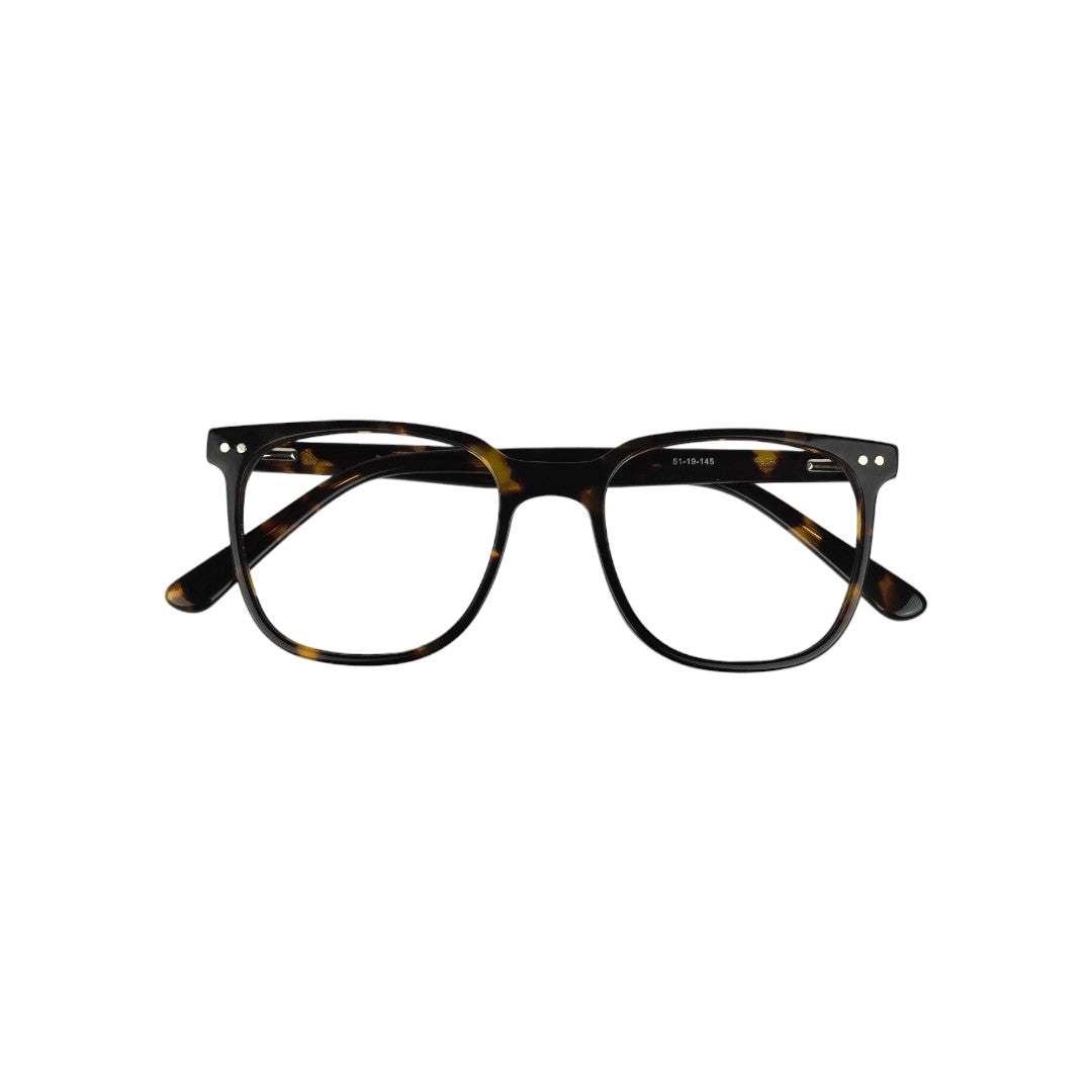 Vicuña Clip marco óptico acetato Carey clip-on sol - Buhu Eyewear - vista lateral
