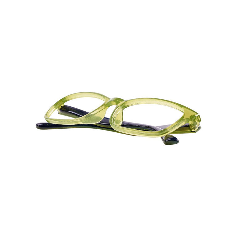 Villarrica lentes de lectura filtro luz azul Verde - Buhu Eyewear - vista frontal