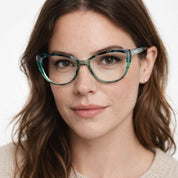 Zenit marco óptico acetato mujer filtro luz azul - Buhu Eyewear