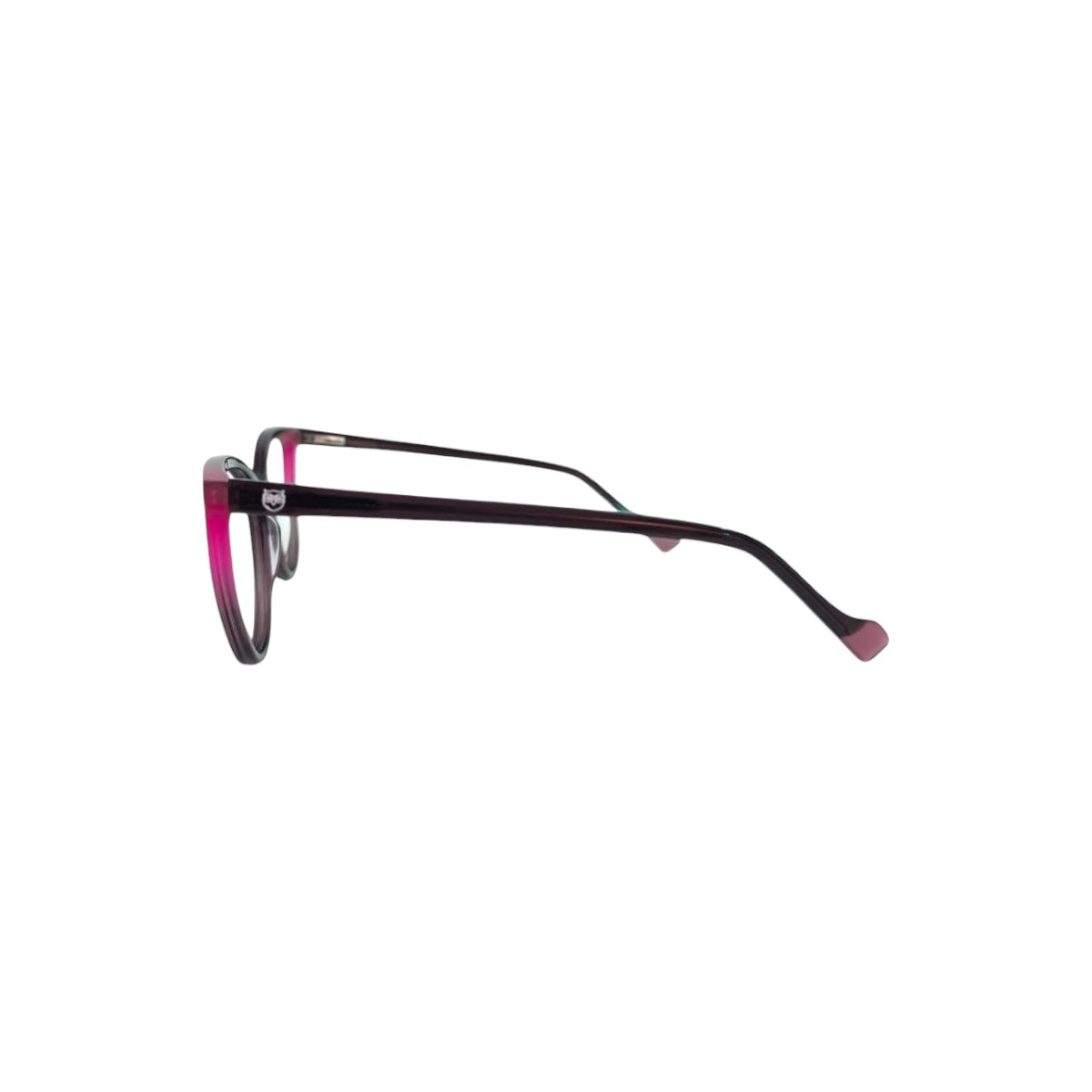 Atlas marco óptico TR90 Negro filtro luz azul - Buhu Eyewear - detalle montura