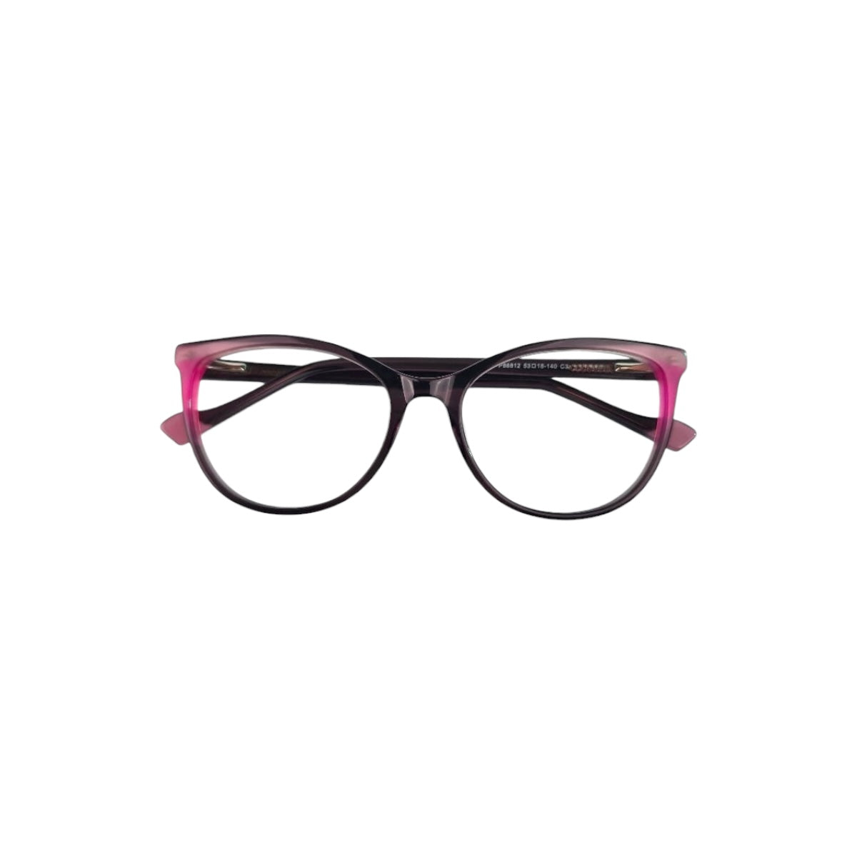 Atlas marco óptico TR90 Negro filtro luz azul - Buhu Eyewear - vista frontal