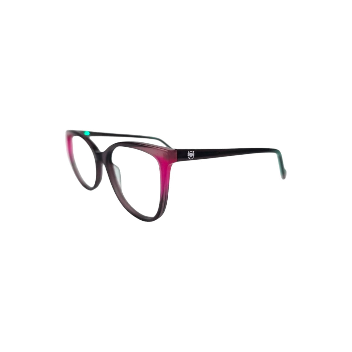 Atlas marco óptico TR90 Negro filtro luz azul - Buhu Eyewear - vista lateral