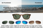 Cristales polarizados cambio de lentes - Buhu Eyewear